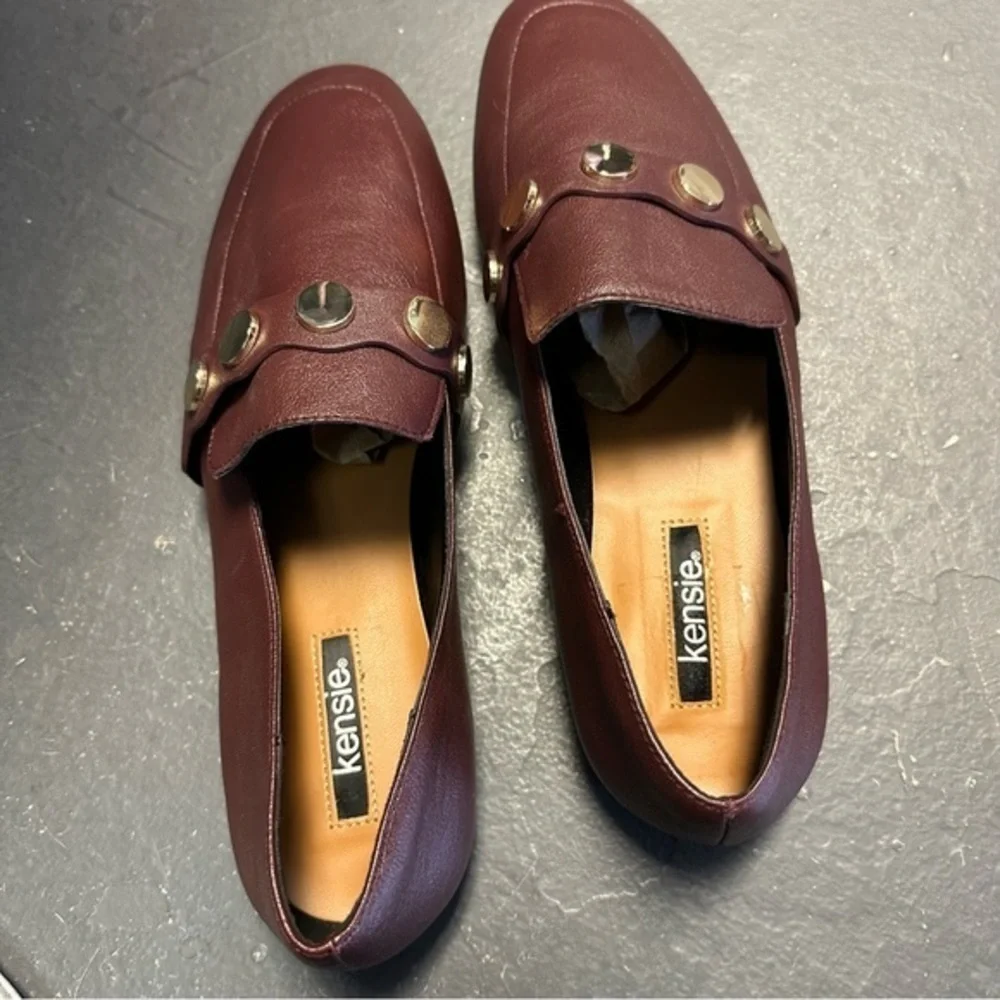 Kensie leather loafers 9